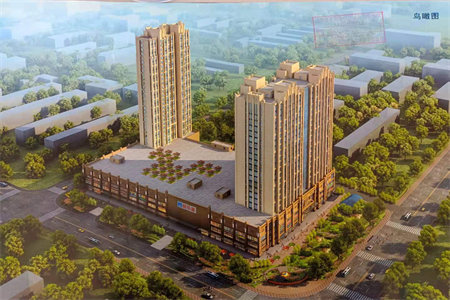 公园悦府91平米温馨两居室包更名现房60万