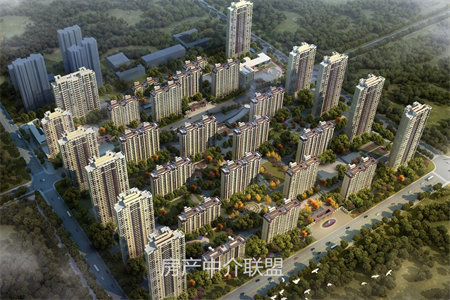 市中文东小区5室3厅3卫280m2毛坯房