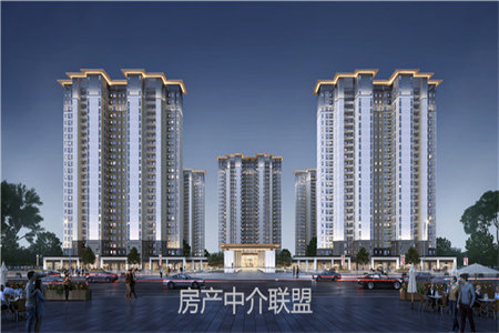 龙都丽都花园3室1厅1卫68万92平带车位副房